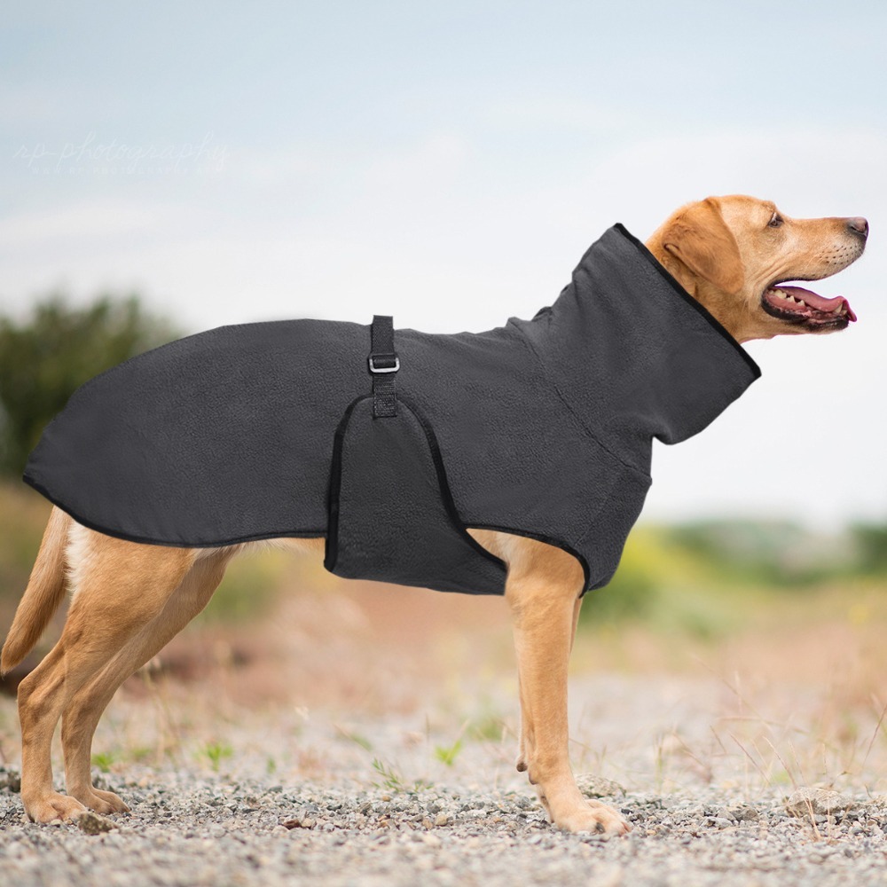 Dog Anxiety Vest - Effen kleur Warme winterhondenkleding Winddicht Hoge