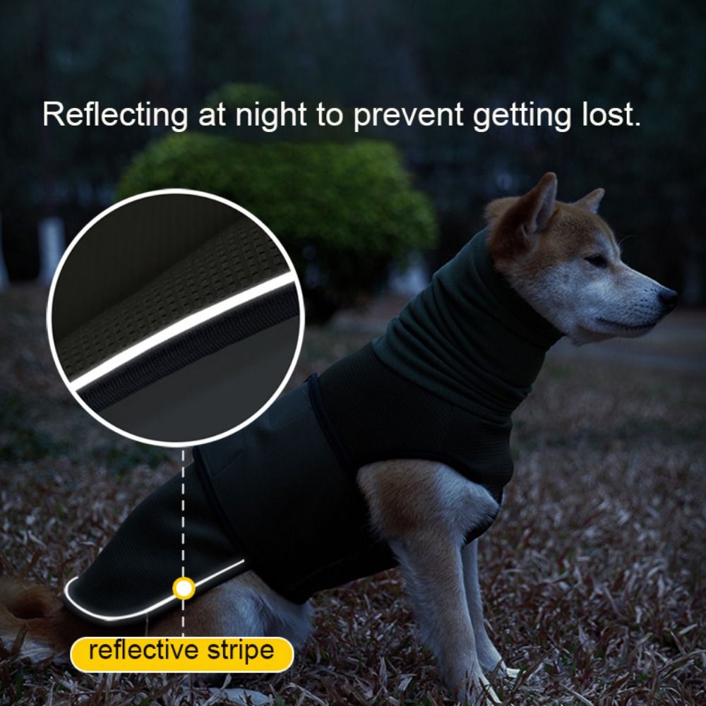 Dog Anxiety Vest - Praktisch elastisch hondenangstvest Winddicht Warm kalmerend