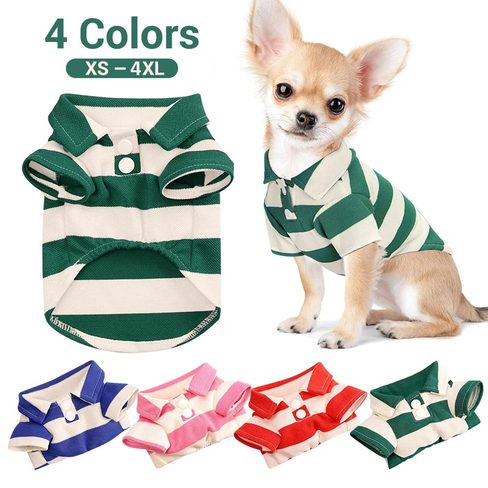 Pet Supplies Co - Hondenshirt Zomer Hondenkleding Vrijetijdskleding voor kleine