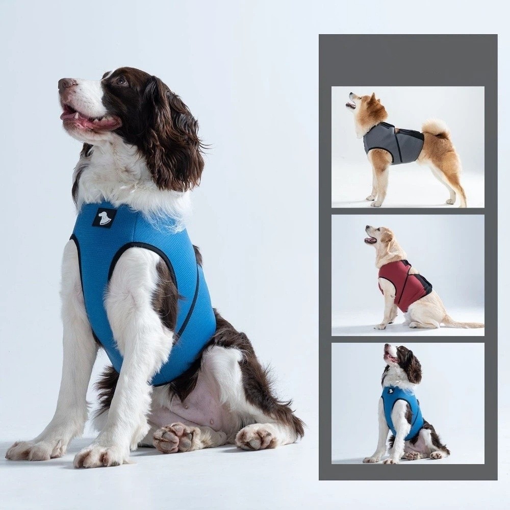 Dog Anxiety Vest - Ademend kalmerend vest voor honden, verstelbaar,