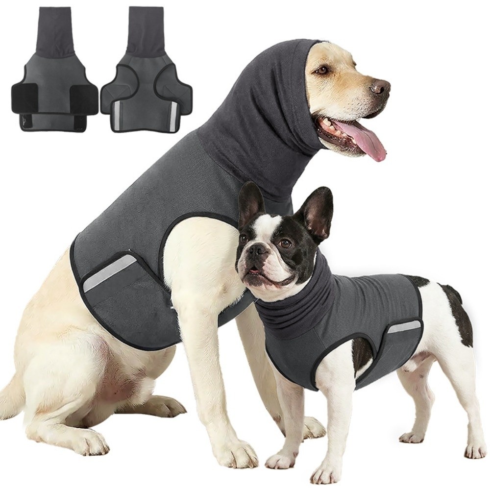 Dog Anxiety Vest - Geluidsdicht hondenangstvest Ademende reflecterende strip Rustgevende