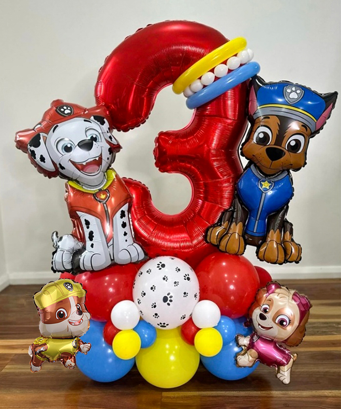Pet Supplies Warehouse - Cartoon Poot Patrouille Hond Chase Ballon