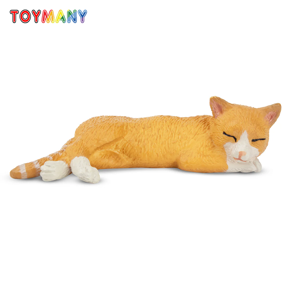 Pet Supplies Delivery - Toymany Simulatie Liggen Oranje Kat Kat