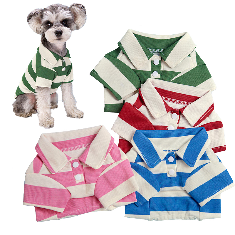 Pet Supplies Co - Hond poloshirt Zomer hondenkleding Casual kleding
