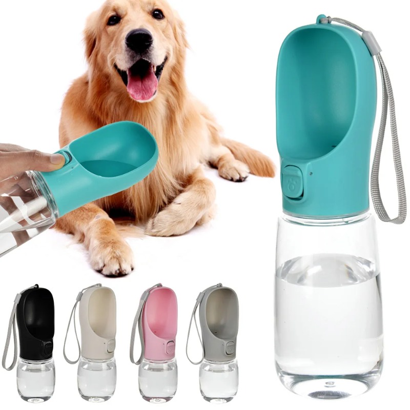 Pet Supplies Co - Draagbare grote hondenwaterfles voor kleine en