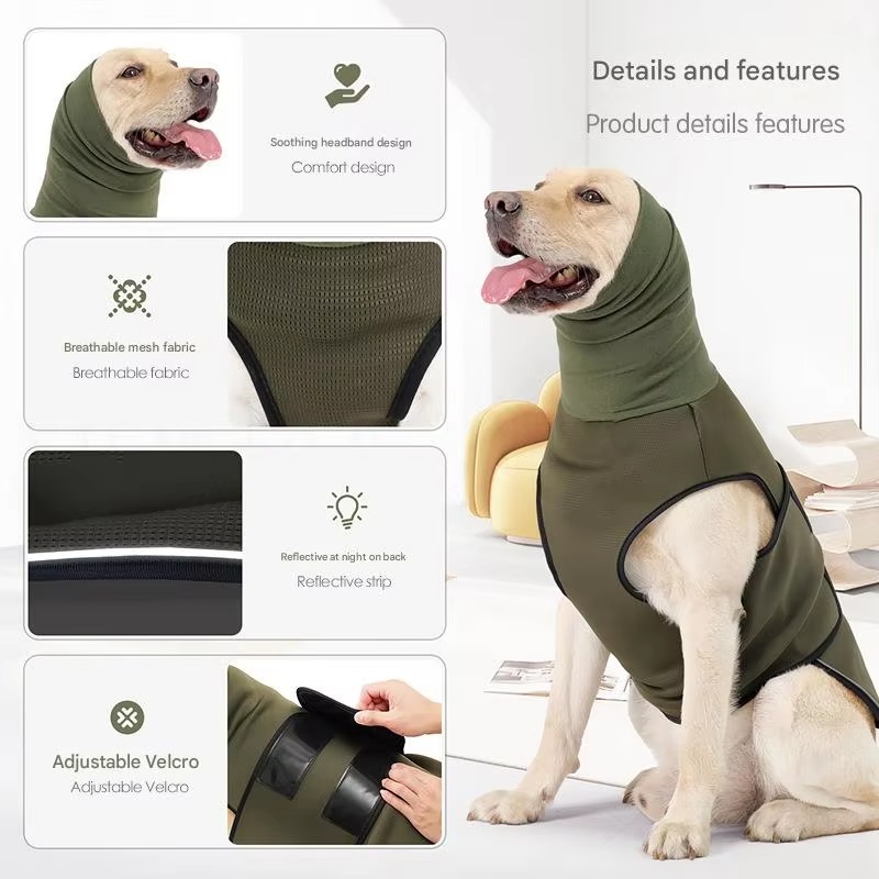 Kalmerende vest van polyester  - Dog Anxiety Vest recensie en prijs