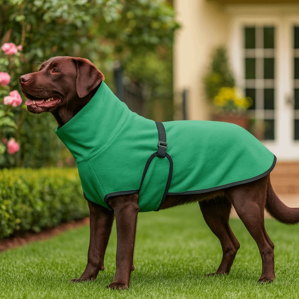 Effen kleur Warme winterhonden - Dog Anxiety Vest recensie en prijs
