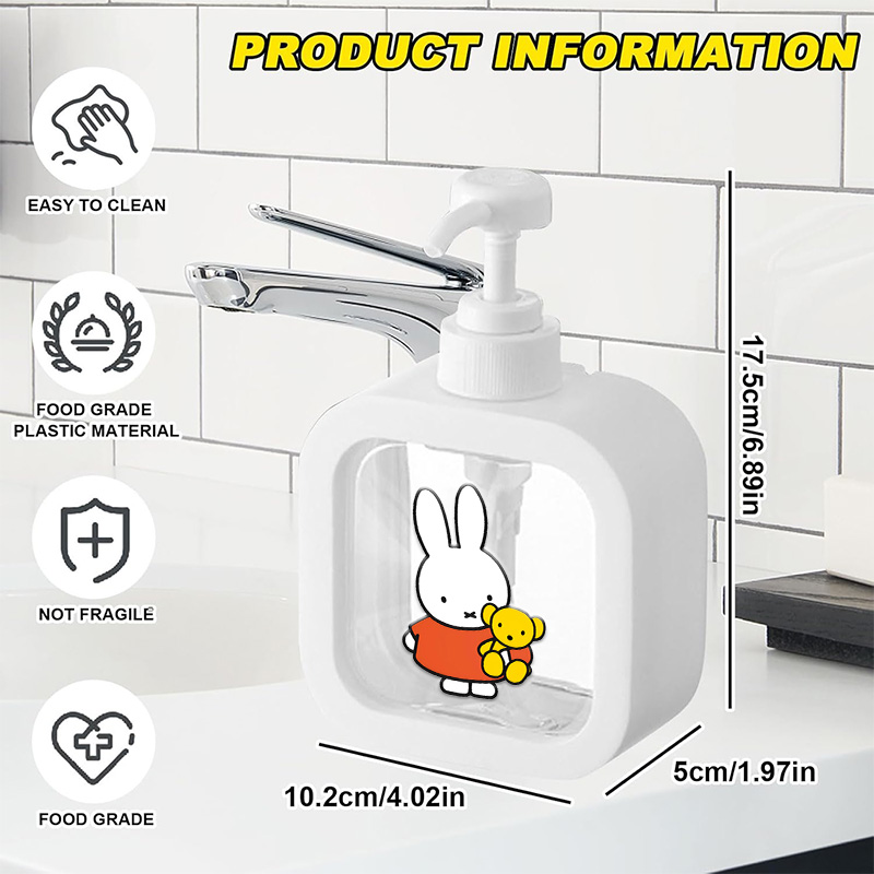 300ML Miffy Serie Badpompfles  - Pet Supplies Outlet recensie en prijs