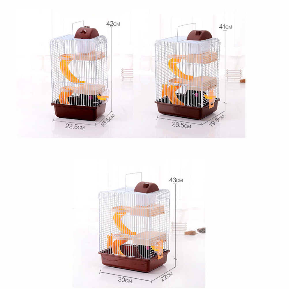 Luxe 3-laags hamsterkooi met s - Hamster Cage Wheel recensie en prijs