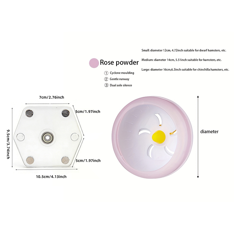 Magnetische loopwielbeugel - z - Hamster Cage Wheel recensie en prijs