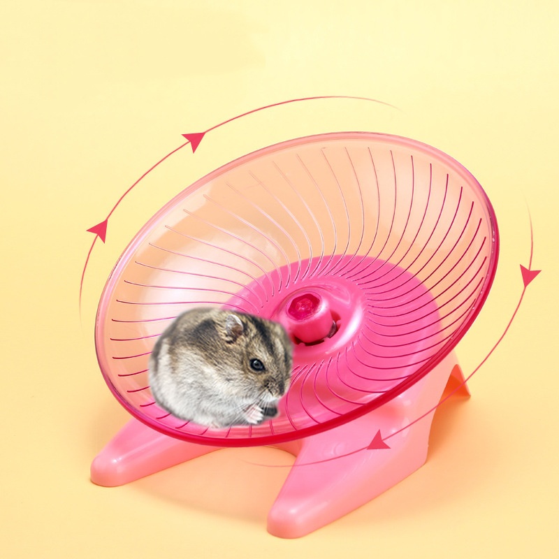 1PC Stilvallend zweefwiel voor - Hamster Cage Wheel recensie en prijs