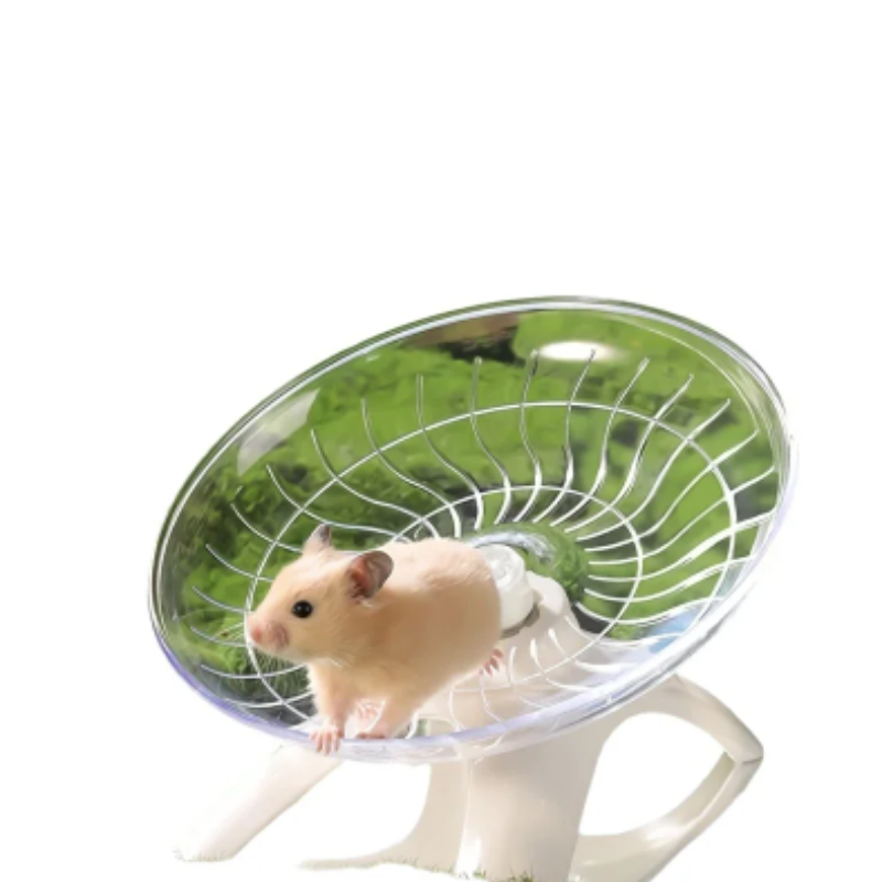 1PC Stilvallend zweefwiel voor - Hamster Cage Wheel recensie en prijs