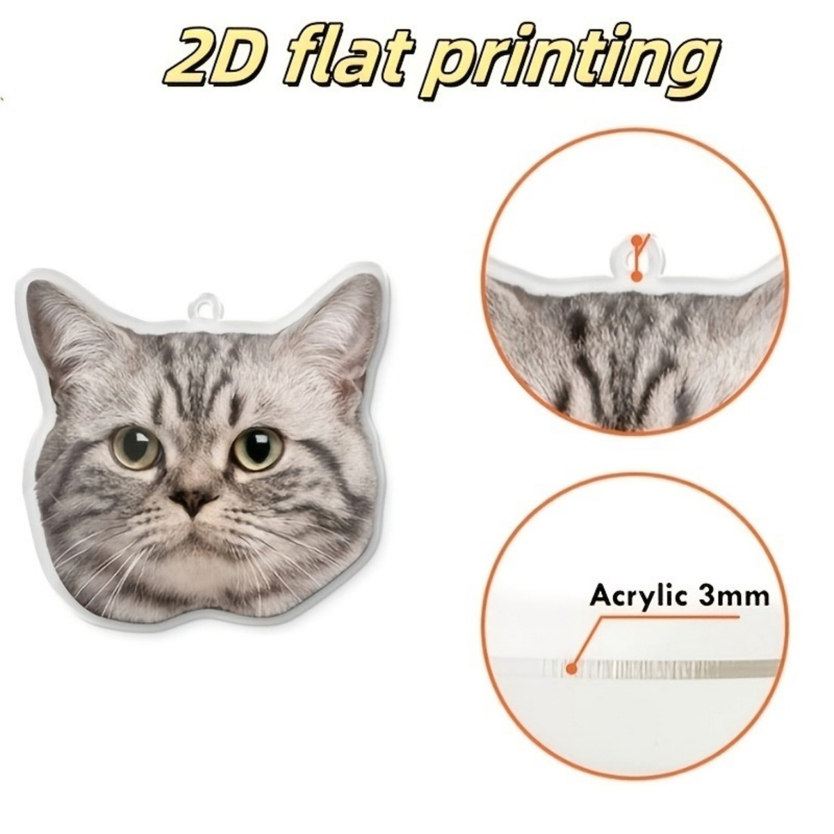 Aangepaste fotosleutelhanger – - Pet Supplies Outlet recensie en prijs
