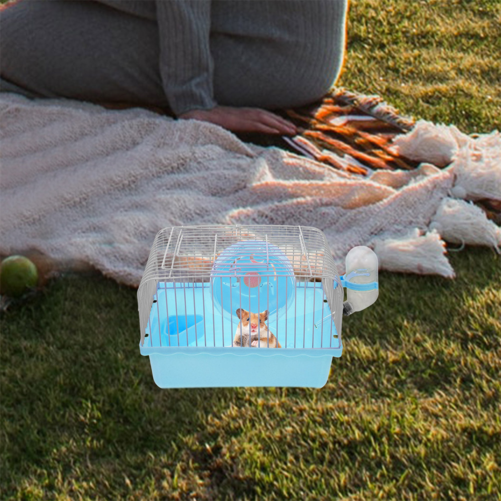 2-delige draagbare hamsterdrag - Hamster Cage Wheel recensie en prijs