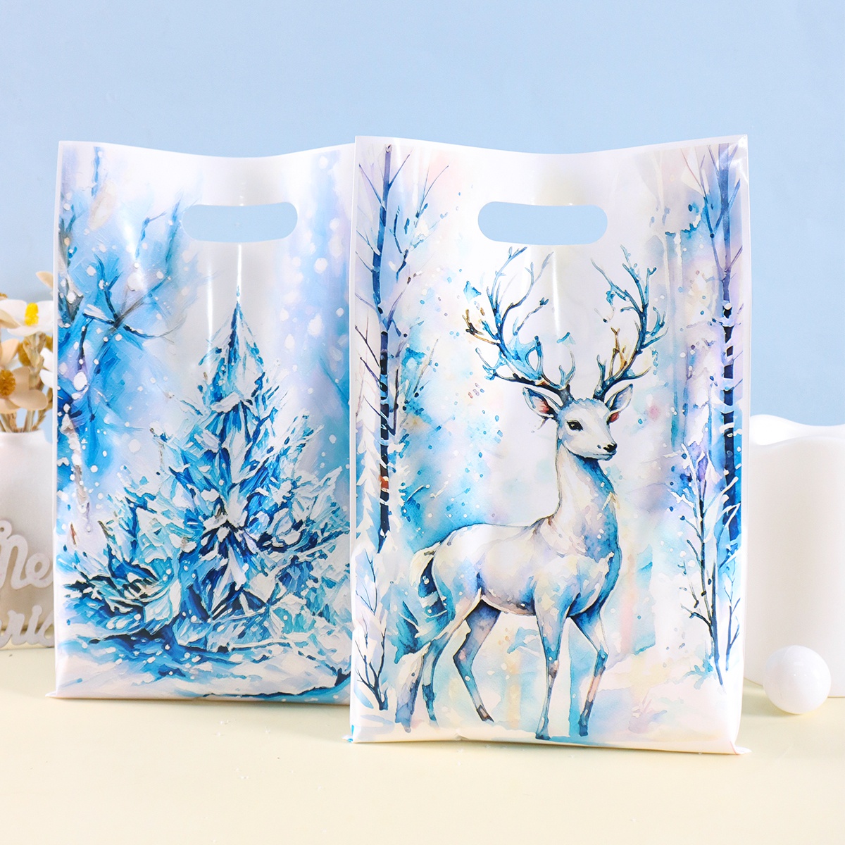 10/20/50 stuks Blauwe Kerstcad - Pet Supplies Warehouse recensie en prijs
