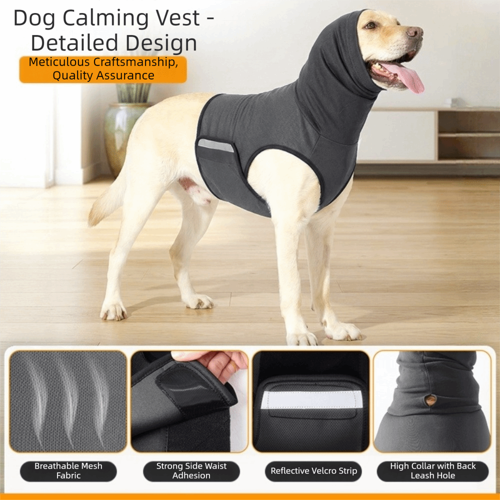 Geluidsdicht hondenangstvest A - Dog Anxiety Vest recensie en prijs