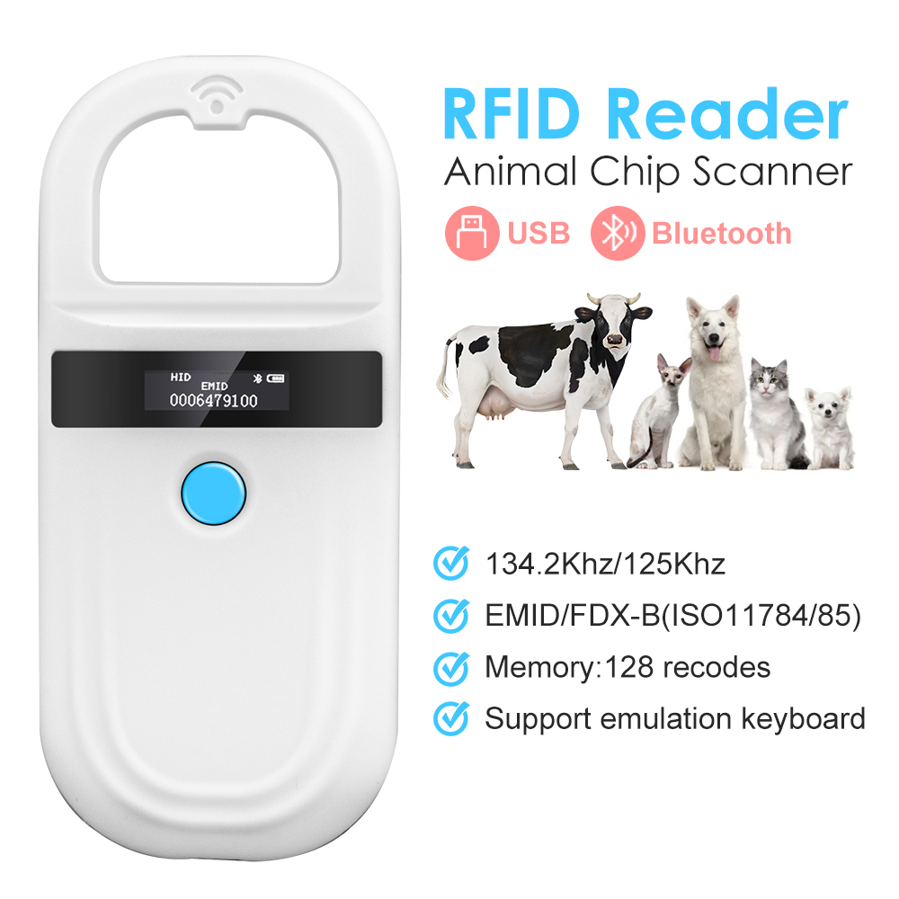 Handheld 134,2 KHz 125 kHz Die - Pet Supplies Online recensie en prijs