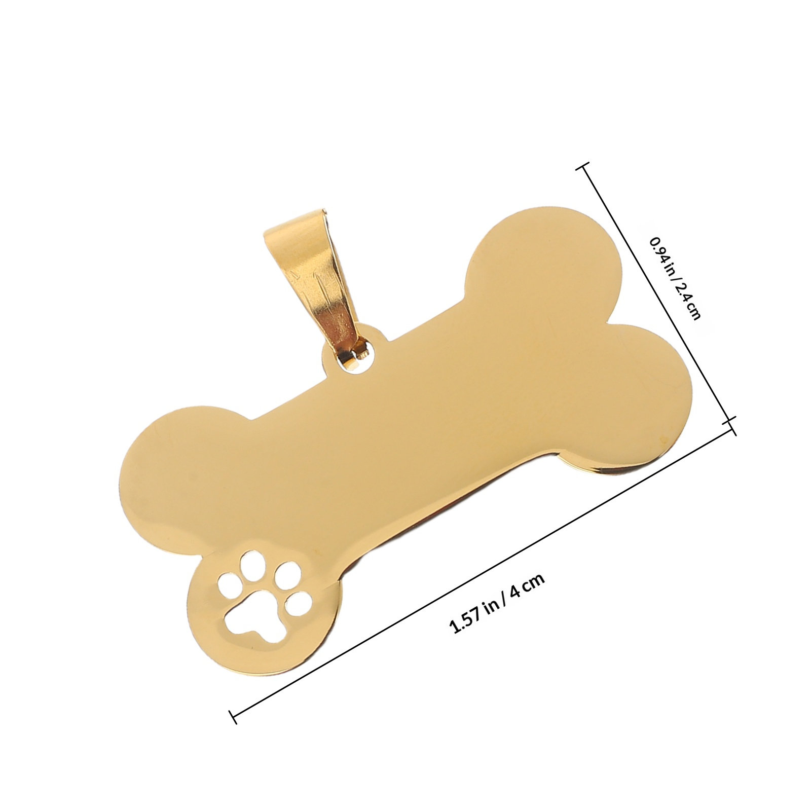4 stuks blanco hondenlabels va - Pet Supplies Online recensie en prijs