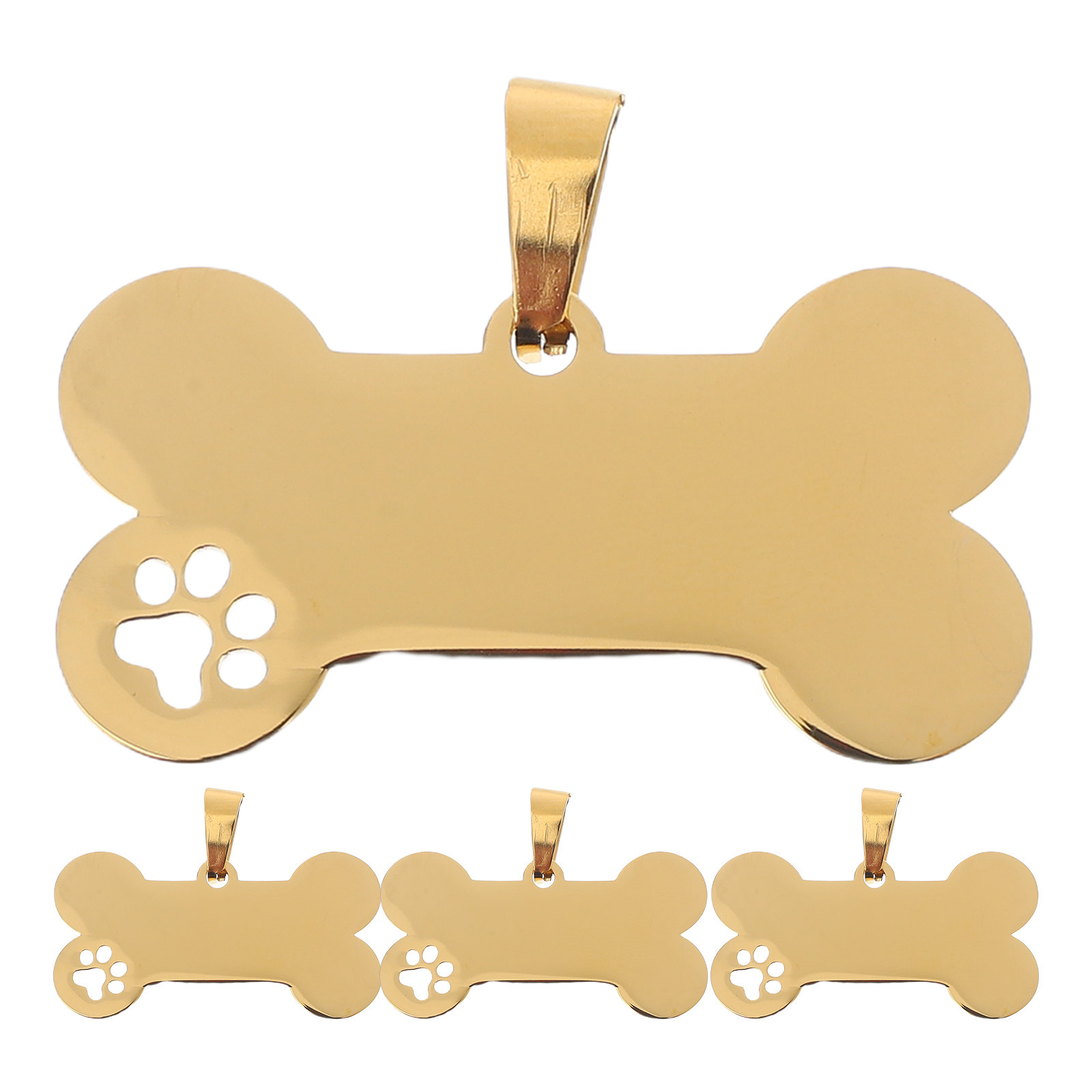 4 stuks blanco hondenlabels va - Pet Supplies Online recensie en prijs