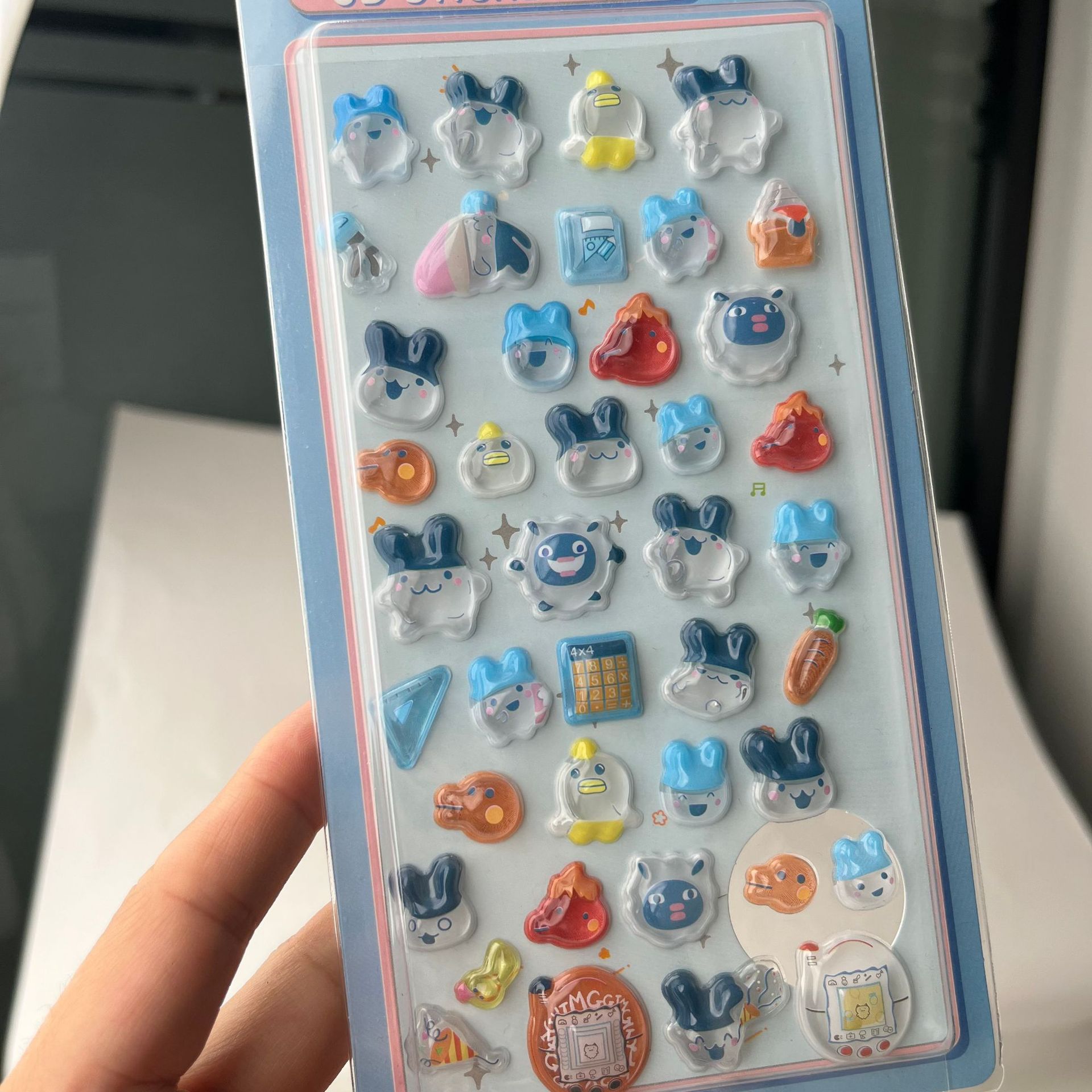 Leuke Tamagotchi 3D Puffy Stic - Pet Supplies Delivery recensie en prijs
